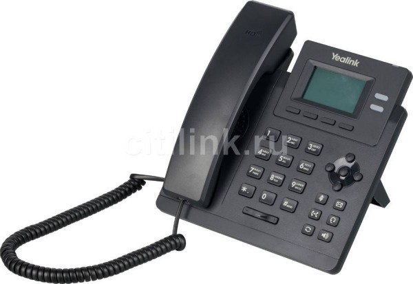 IP Телефон YEALINK SIP-T31P, 2 аккаунта, PoE, шт