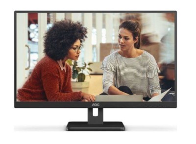 МОНИТОР 27" AOC 27E3UM Black (VA, 1920x1080, 75Hz, 4 ms, 178°/178°, 300 cd/m, 20M:1, +2xHDMI 1.4, +DisplayPort 1.2, MM)