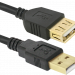 Defender USB кабель USB02-06PRO USB2.0 AM-AF, 1.8м Defender USB 2.0 Type-AM - USB 2.0 Type-AF 1.8м
