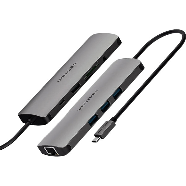 Мультифункциональный хаб Vention USB Type C 9 в 1 Vention CGNHA