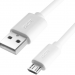 Greenconnect Кабель 0.5m USB 2.0, AM/microB 5pin, белый, 28/28 AWG, экран, армированный, морозостойкий, GCR-UA9MCB3-BB2S-0.5m Greenconnect  USB 2.0 Type-AM - microUSB 2.0 (m) 0.5м
