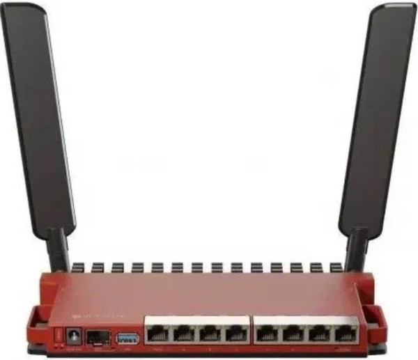 MikroTik L009UiGS-2HaxD-IN Маршрутизатор Wi-Fi 6, 2.4 ГГц, до 574 Мбит/с, LAN 8x1 Гбит/с, WAN 1x2.5 Гбит/с, 1xUSB 3.0