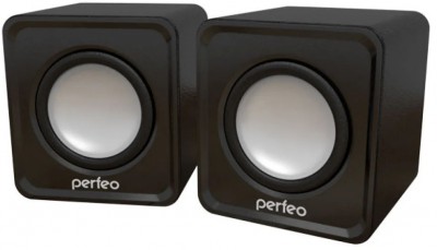 Perfeo колонки "WAVE" 2.0, мощность 2х3Вт (RMS), чёрный, USB аксессуары для ПК и гаджеты для дома Perfeo PF_5127