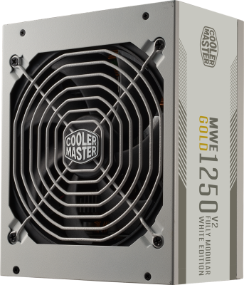 Блок питания 1250 Ватт Cooler Master MWE GOLD 1250 - V2 ATX 3.0 WHITE VERSION