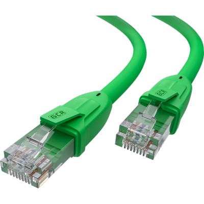 GCR Патч-корд прямой 7.5m UTP кат.6, зеленый, 24 AWG, ethernet high speed, RJ45, T568B, GCR-52391 Greenconnect GCR-52391