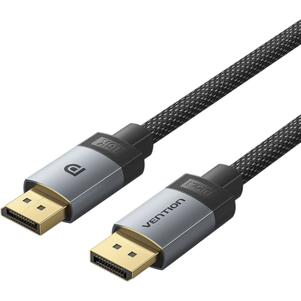 Кабель Vention DisplayPort v2.1 20M/20M - 2м Тканевая оплетка Vention HGBHH