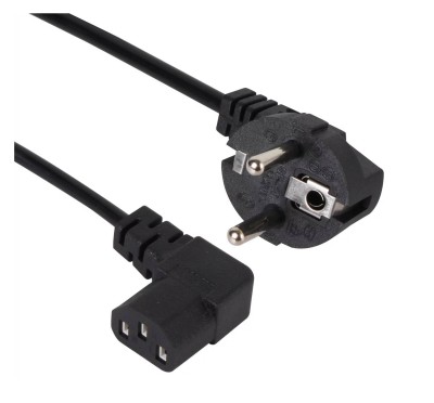 Кабель комп - розетка 220V EU (угол-угол), 1.8m, iOpen <ACE021R-1.8M>