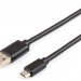 Кабель 1.8 m USB(Am) <=> microUSB (феррит) ATcom USB 2.0 Type-A( m) - micro USB 2.0 (m) 1.8 м