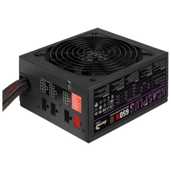 Блок питания 650W AeroCool KCAS-650M PLUS