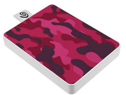 Твердотельный диск 500GB Seagate STJE500405 One Touch Special Edition, 2,5", USB 3.0, Camo Red
