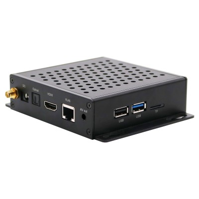 Мультимедиа плеер [TRS2044] iconBIT [DS1] с поддержкой 4K, H.265, dual band Wi-Fi, LAN и 4 ГБ DDR4 / 32 ГБ eMMC flash.