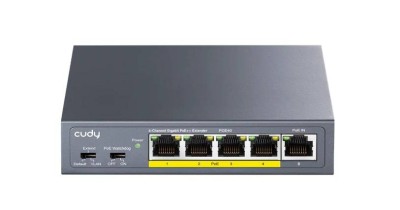 Cudy POE40 Четырёхканальный гигабитный удлинитель PoE++