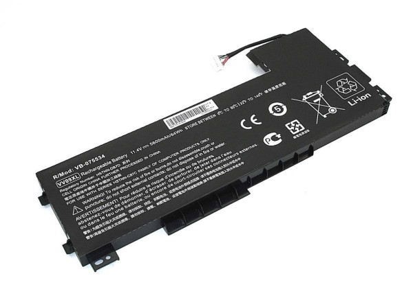 Батарея для HP ZBook 15 G3 / 15 G4 (808452-002/VV09) 5600mAh 11.4V (OEM)
