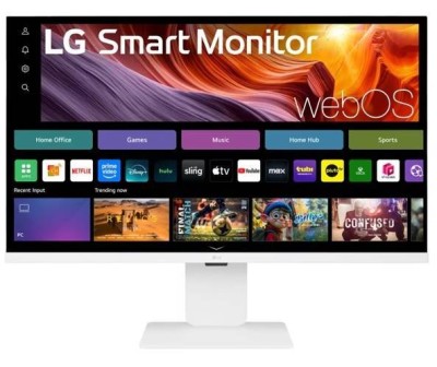 МОНИТОР 31.5" LG 32U850SA-W (IPS, 3840x2160, 5 ms, 60 Hz, 178°/178°, 400 cd/m, 1000:1, +2хHDMI 2.0,+3x USB-C)