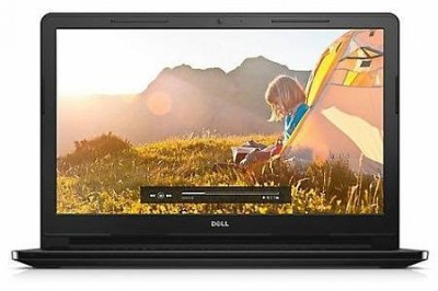 Ноутбук Dell Inspiron 3552 15.6" HD, Intel Pentium N3710, 4Gb, 500Gb, DVD-RW, WiFi, Linux, черный