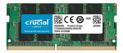 Модуль памяти Crucial 16GB 3200МГц DDR4 SODIMM, CT16G4SFS832A