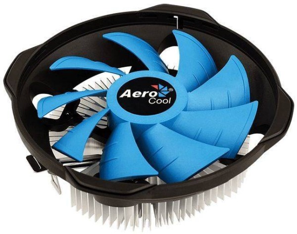 Кулер CPU Aerocool BAS U-3P (универсальный, 110W, 26 dB, 1800 rpm, 120мм, 3pin) RTL (4713105960815)