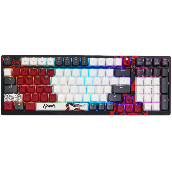 Клавиатура A4Tech S98 NARAKA BLMS RED PLUS