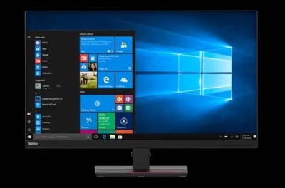 МОНИТОР 32" Lenovo ThinkVision T32h-30 Black с поворотом экрана (IPS, 2560x1440, 4 ms, 350 cd/m², 1000:1, 178°/178°, DP 