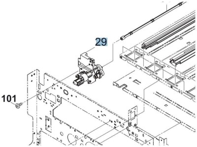 Узел очистки KYOCERA PARTS PIPE TRANSFER CLEANING ASSY SP 302K094043/302K094040/302K094041/302K094042