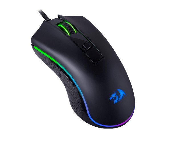Redragon Игровая мышь проводная Cypher черн,RGB,6кн,12800dpi