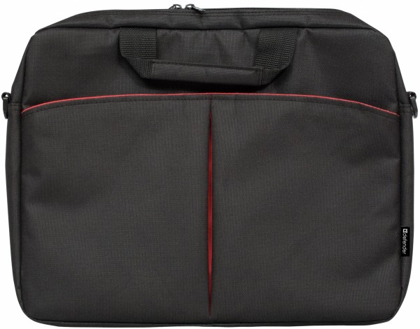 Defender Сумка для ноутбука Iota 15"-16" черный, органайзер, карман Defender Iota 15" Black