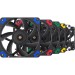 Кулер для корпуса Noctua NF-A12x15 PWM chromax.black.swap