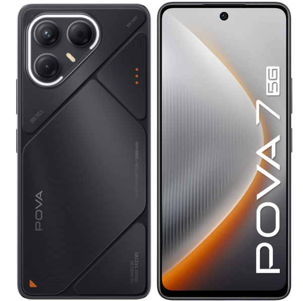 Смартфон TECNO LJ7 128+8 GEEK BLACK