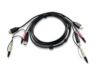 Кабель KVM USB HDMI ATEN 2L-7D02UH