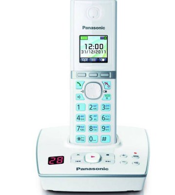 Р/телефон Panasonic KX-TG8061RUW (белый, автоответчик)