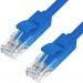 Greenconnect Патч-корд прямой 3.0m UTP кат.6, синий, позолоченные контакты, 24 AWG, литой, GCR-LNC601-3.0m, ethernet high speed, RJ45, T568B Greenconnect RJ45(m) - RJ45(m) Cat. 6 U/UTP PVC 3м синий