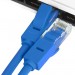 Greenconnect Патч-корд прямой 3.0m UTP кат.6, синий, позолоченные контакты, 24 AWG, литой, GCR-LNC601-3.0m, ethernet high speed, RJ45, T568B Greenconnect RJ45(m) - RJ45(m) Cat. 6 U/UTP PVC 3м синий