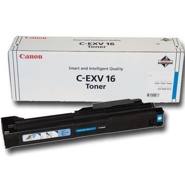 Тонер CANON C-EXV16 C голубой, 36 000 страниц 