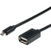 Кабель 0.8 m USB(Af) <=> microUSB OTG ATcom AT6028