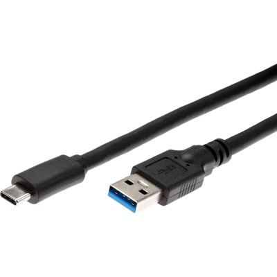 Кабель-адаптер USB 3.1 Type-Cm --> USB 3.0 Am, 2м iOpen (Aopen/Qust) <ACU401-2M> VCOM ACU401-2M
