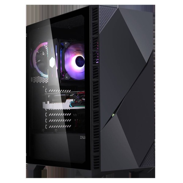 Корпус Zalman Z3 ICEBERG Black Mid Tower (E-ATX(~280mm)/ATX/ M-ATX / Mini-ITX, без БП USB 3.0 x2, USB 2.0 x2 Fan2x120mm)