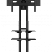 Мобильная стойка на 1 ТВ ONKRON TS1552 Black