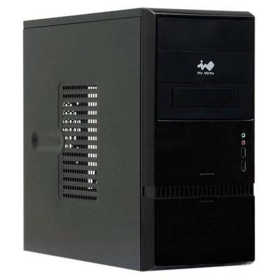 Корпус INWIN ENR022 Black Minitower (mATX, без БП, Steel, HD Audio, USB 2.0 x2 ) (6143098)