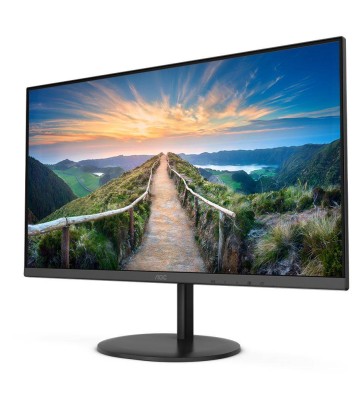 МОНИТОР 27" AOC U27V4EA Black (4K, IPS, 3840x2160, 75Hz, 4 ms, 178°/178°, 350 cd/m, 20M:1, +2xHDMI 2.0, +DisplayPort 1.2