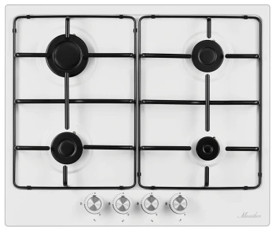 Встраиваемые газовые панели MonsherMSG 66 Blanc