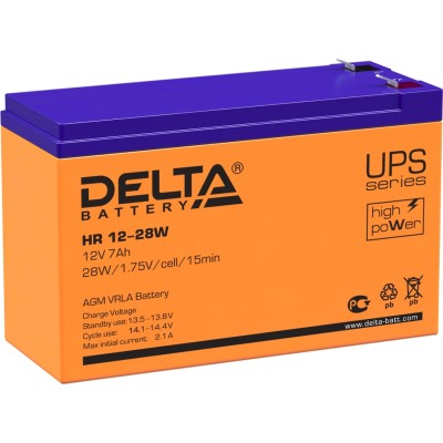 Батарея DELTA серия HR-W, Delta HR 12-28 W