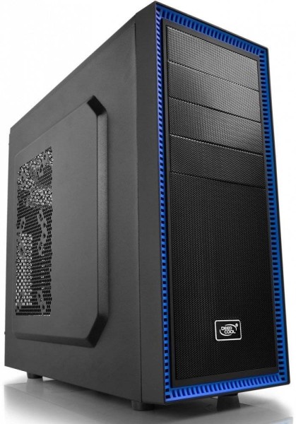 Корпус DeepCool TESSERACT BF (2xUSB, 2xAudio, 0.7 мм, 120мм FAN, ATX, без БП)