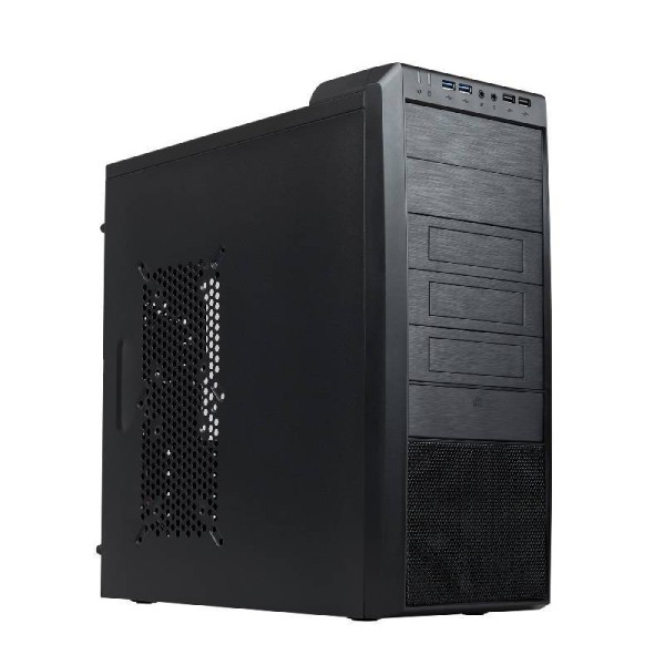 1000043 Корпус компьютерный Prime Box S801E 2*USB 2.0 2*USB 3.0 w/o PSU
