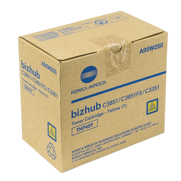 Тонер TNP-49Y желтый Konica Minolta A95W250