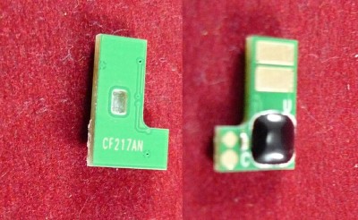 Чип для картриджа CF217A Black, 1.4K ELP Imaging®