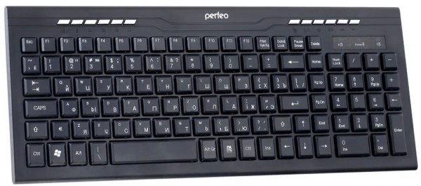 Perfeo клавиатура беспров. "MEDIUM" Multimedia, USB, чёрная аксессуары для ПК и гаджеты для дома Perfeo PF_4510