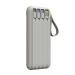 Портативный аккумулятор TOLT Stor SR-LB10D, 10000mAh, 22,5W, fast charging and PD, beige TOLT SR-LB10D