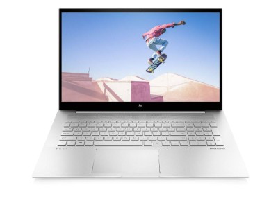 Ноутбук HP Envy 17-ch0018ur 17.3" UHD, Intel Core i7-1165G7, 16Gb, 1Tb SSD, no ODD, NVidia MX450 2Gb, Win10, серебристый