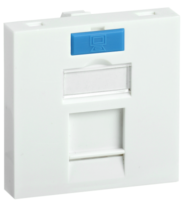 ITK Вставка 45х45мм для 1 мод. Keystone Jack с маркером ITK CS6-12M