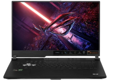 Ноутбук ASUS ROG G713IE-HX014 17.3" FHD, AMD R7-4800H, 16Gb, 512Gb SSD, no ODD, NVidia RTX3050Ti 4Gb, no OS, серый*